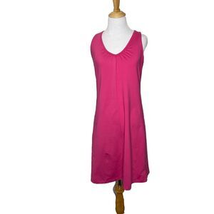 Athleta Pink Sleeveless Racerback Quick Dry Conscious Tennis Dress Size Small